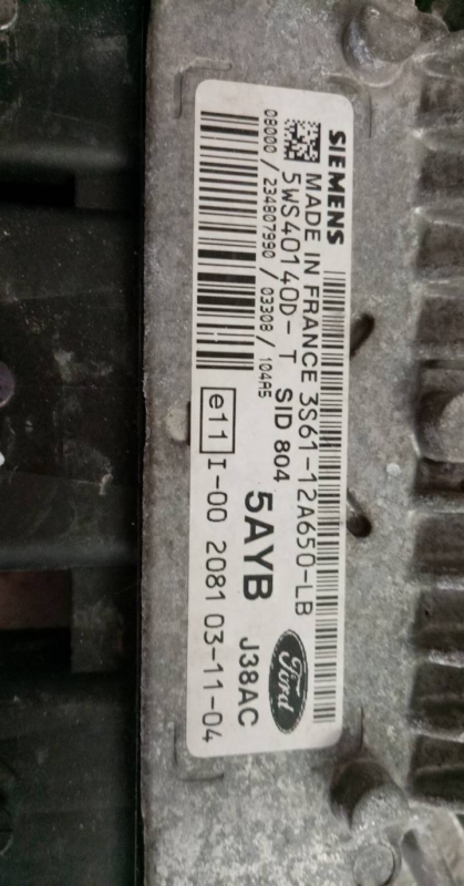 Calculateur /  Unité de contrôle moteur FORD Fusion (JU_) Imagem-2