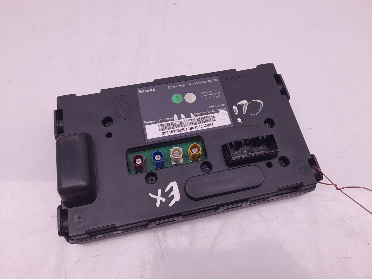 Display Monitor RENAULT Clio III (BR0/1, CR0/1) Imagem-1