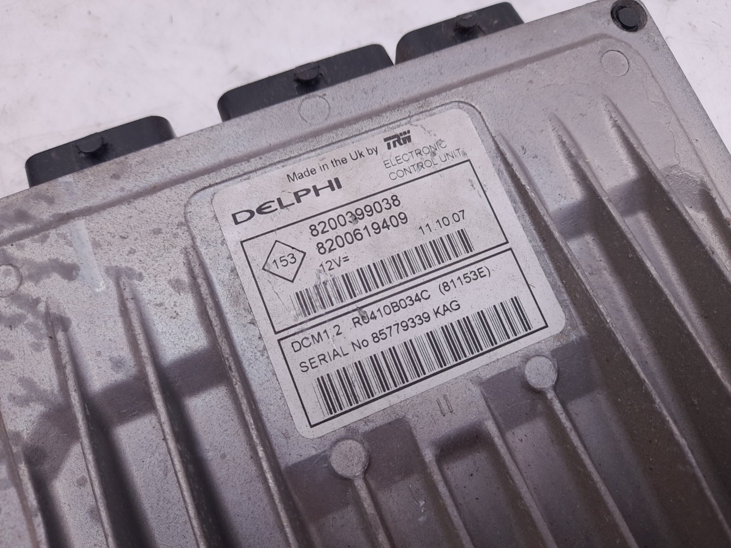 Engine control unit / ECU RENAULT Clio III (BR0/1, CR0/1) Imagem-2