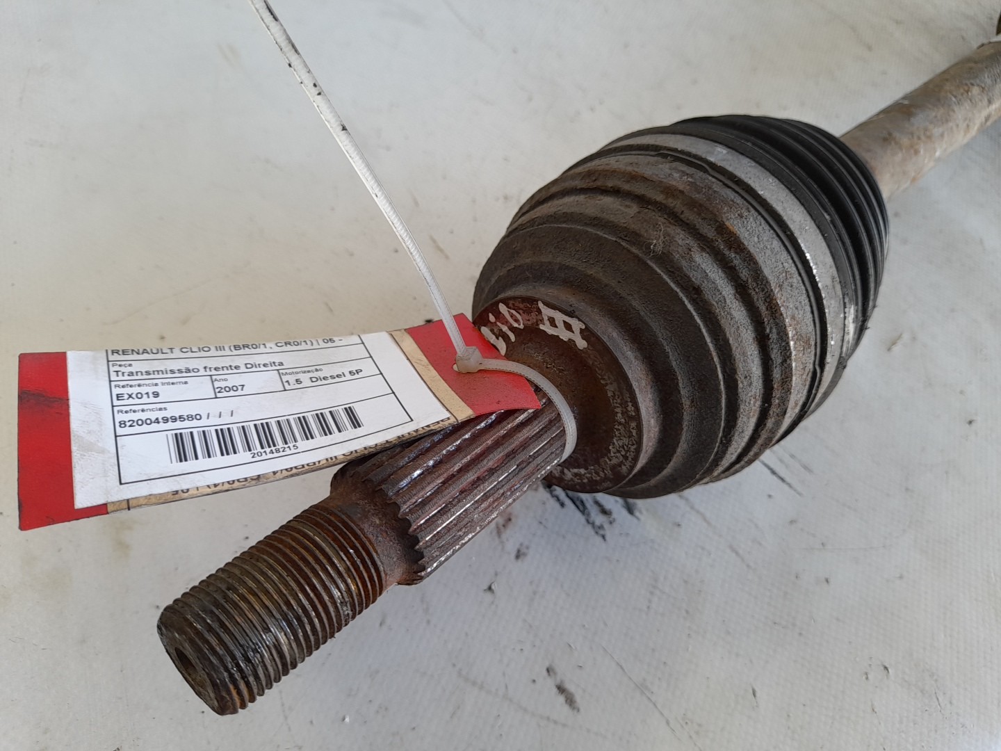 Transmission avant Droite RENAULT Clio III (BR0/1, CR0/1) Imagem-1