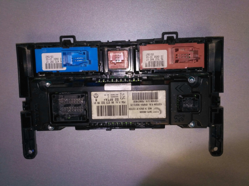 Botão / interruptor do AC PEUGEOT 407 (6D_) Imagem-1