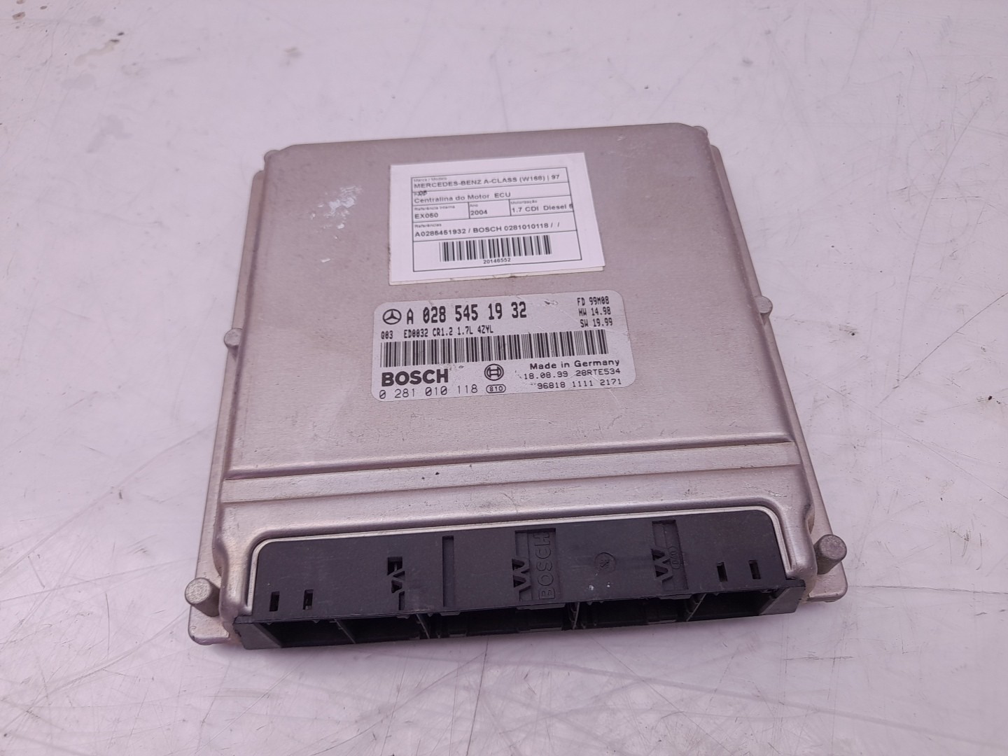 Centralina motor / ECU