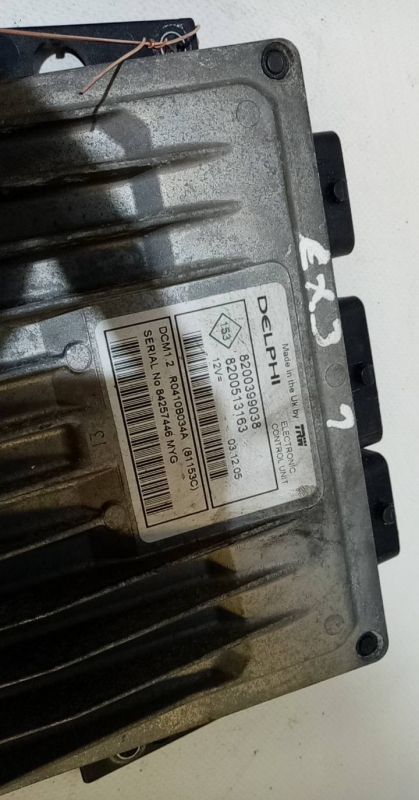 Engine control unit / ECU RENAULT Megane II (BM0/1_, CM0/1_) Imagem-5