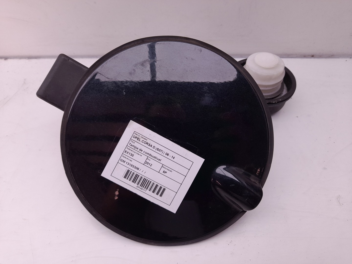 Tapa exterior combustible