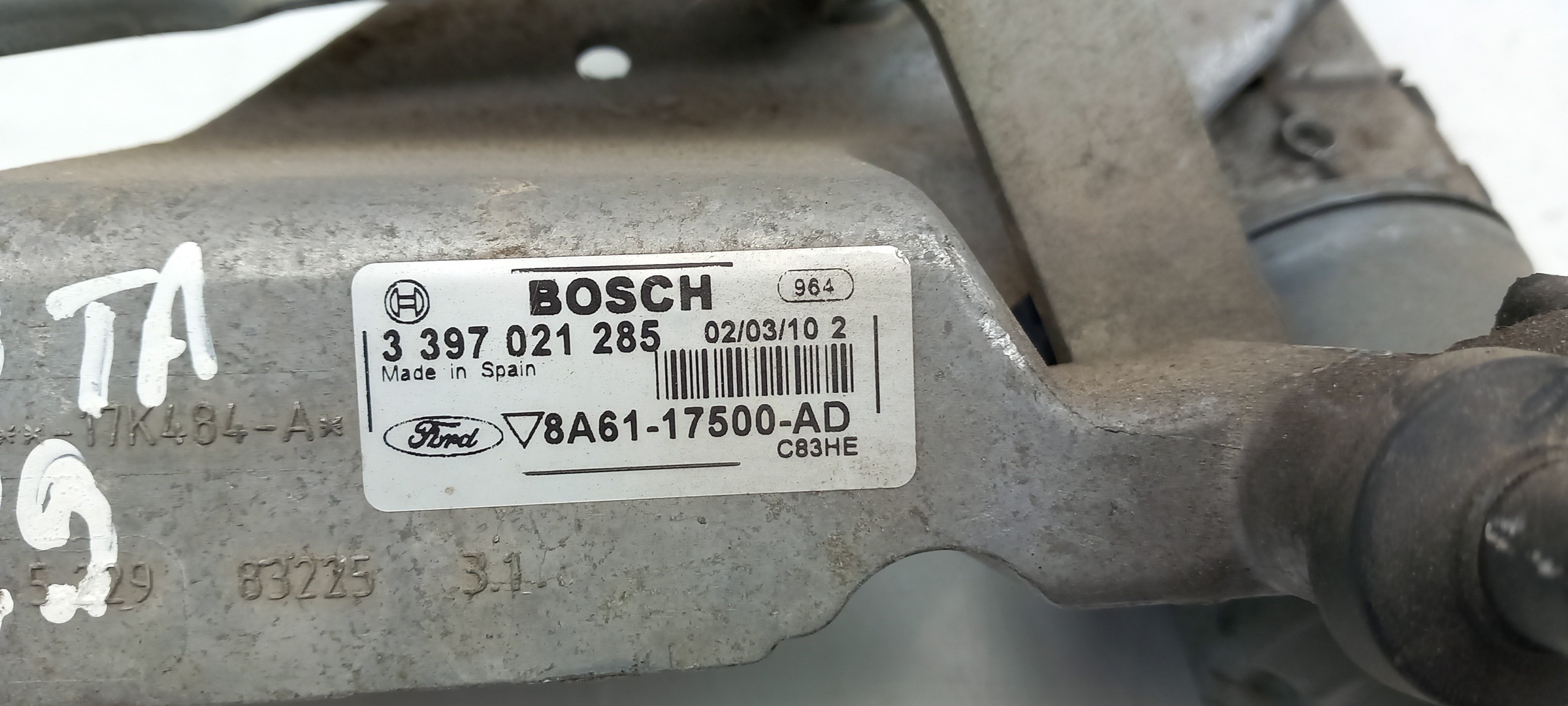 Essuie-glace moteur avant FORD Fiesta VI (CB1, CCN) Imagem-2