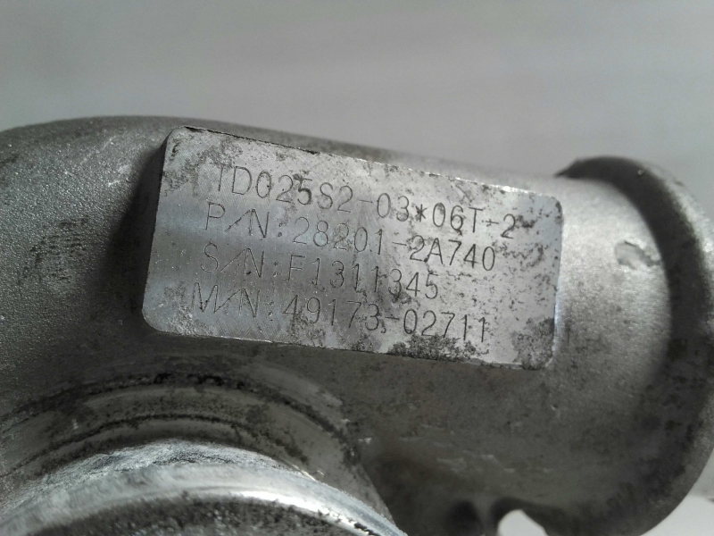 Turbocompresseur HYUNDAI i30 (FD) Imagem-1