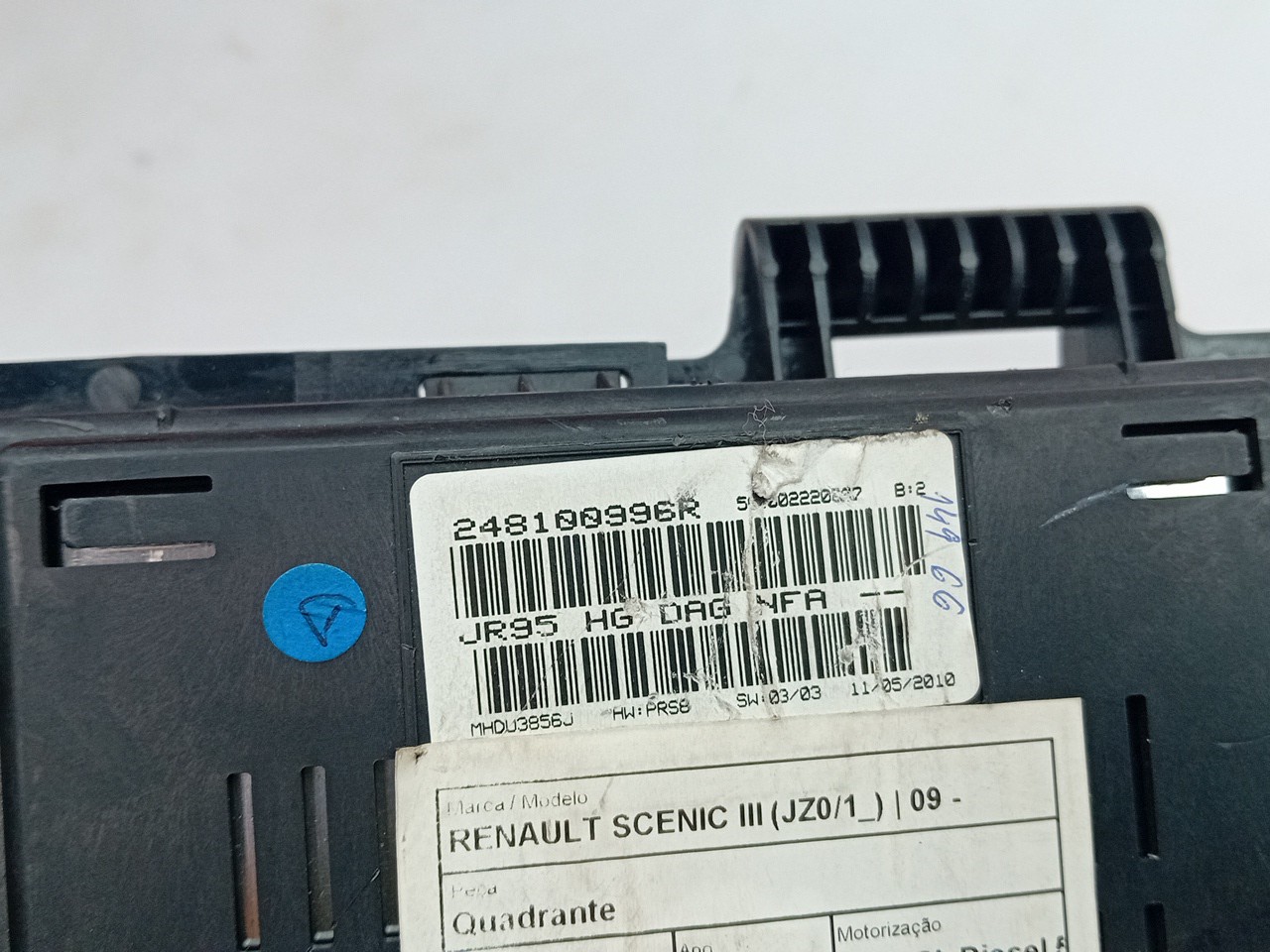 Compteur de vitesse RENAULT Scénic III (JZ0/1_) Imagem-4