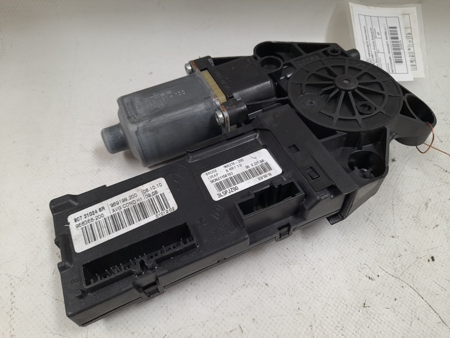 Front Left Window Motor RENAULT Megane III (BZ0_) Imagem-1
