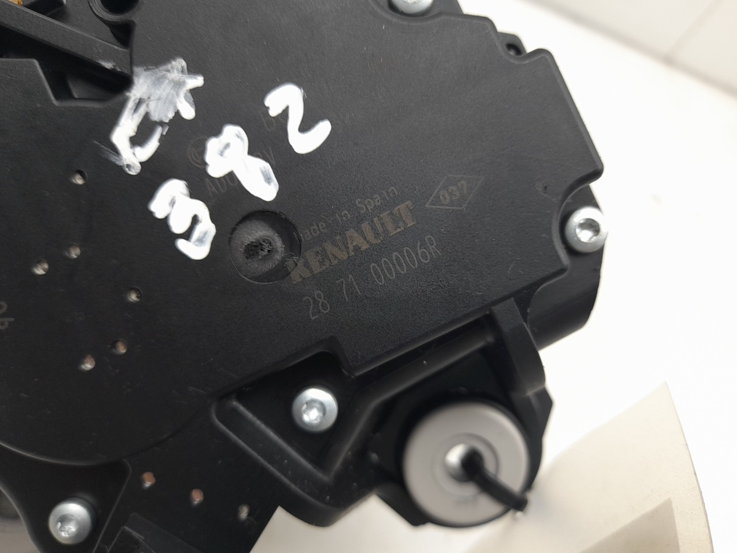 Rear Wiper Motor RENAULT Laguna III (BT0/1) Imagem-1