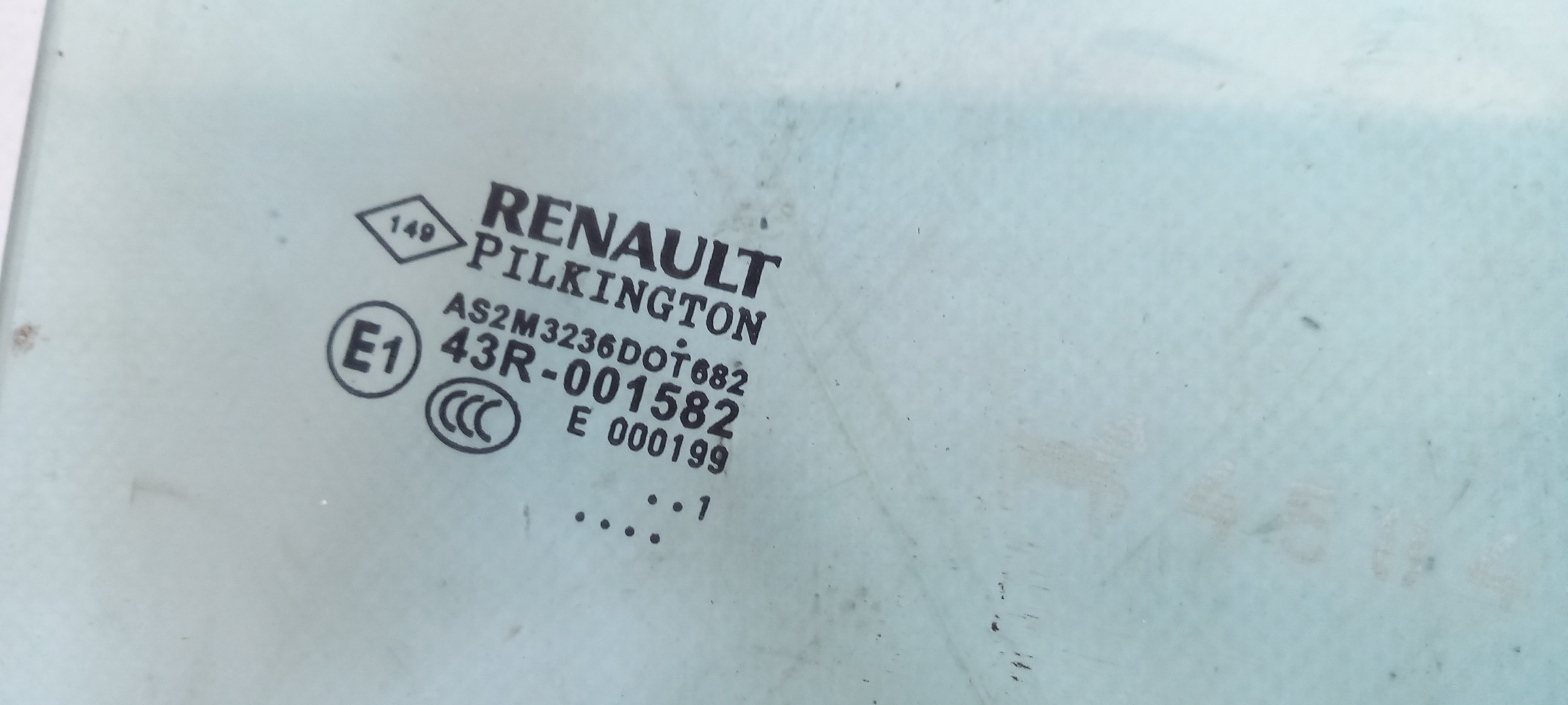 Vidrio puerta Trasero Derecho RENAULT Laguna III (BT0/1) Imagem-1