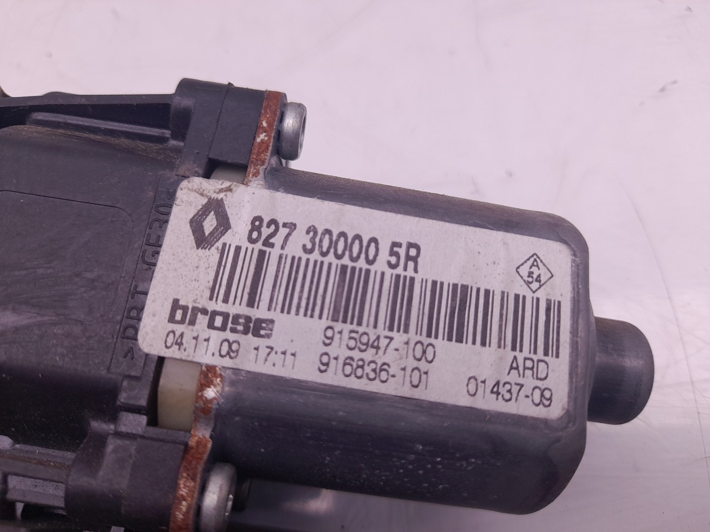 Right Rear  Door Window Regulator Motor RENAULT Scénic III (JZ0/1_) Imagem-2