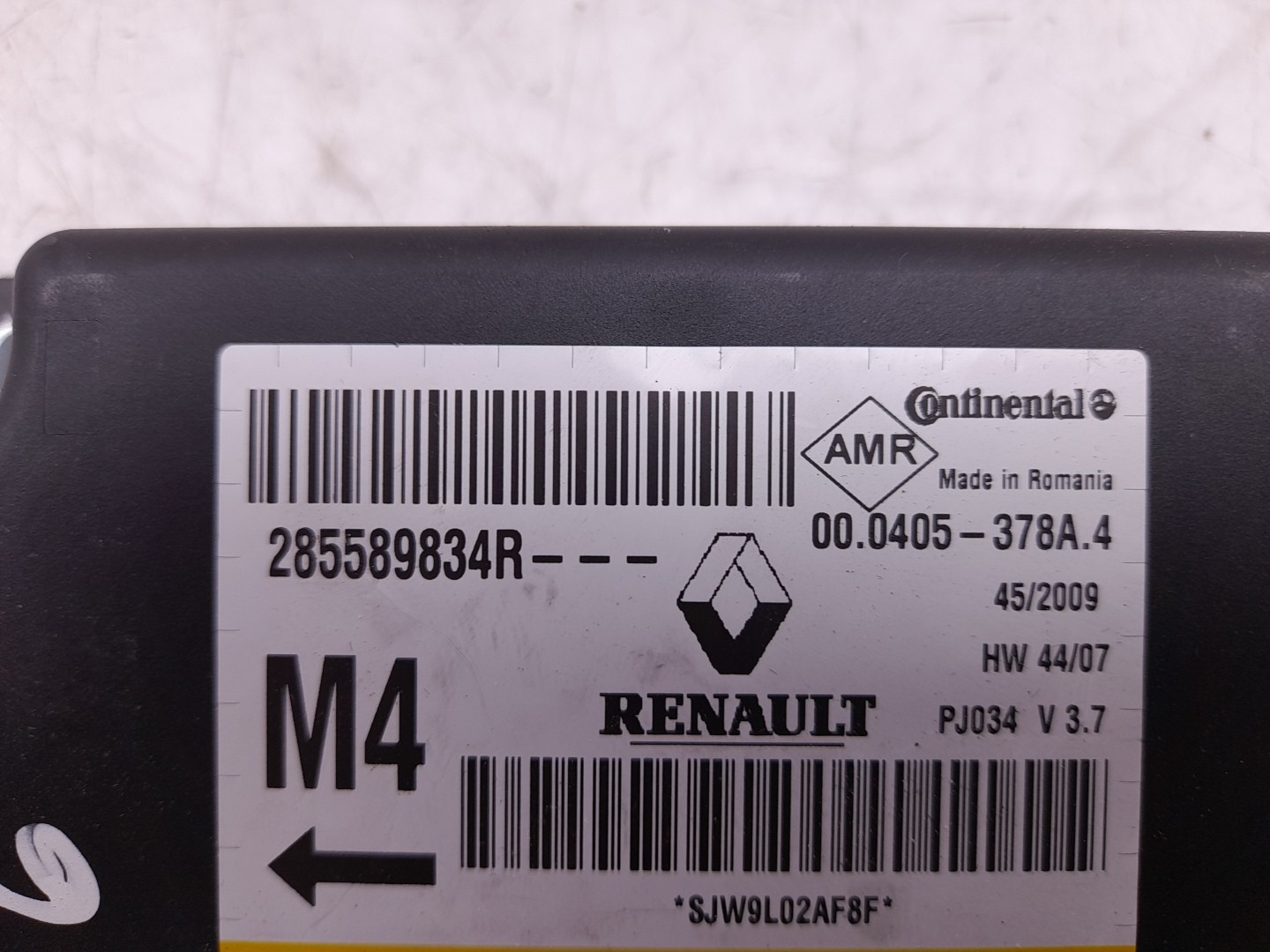 Calculateur  airbag RENAULT Scénic III (JZ0/1_) Imagem-3