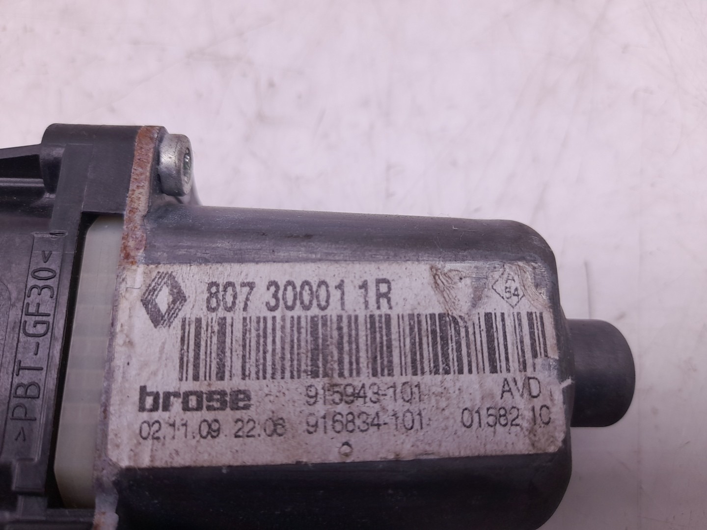 Front Right Door Window Regulator Motor RENAULT Scénic III (JZ0/1_) Imagem-3