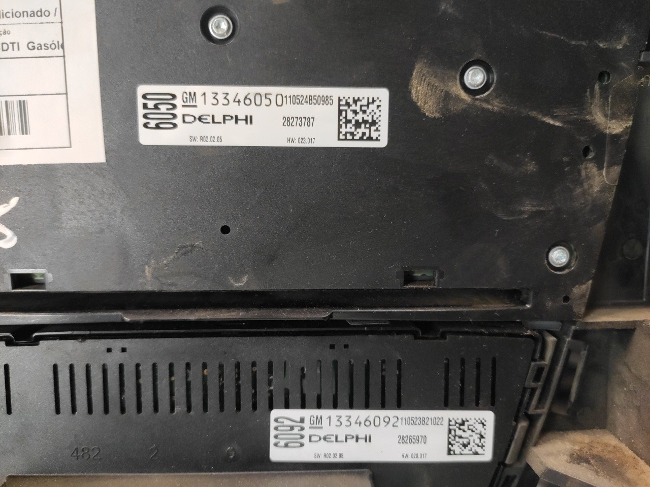 Botón / interruptor de aire acondicionado OPEL Astra J Imagem-2