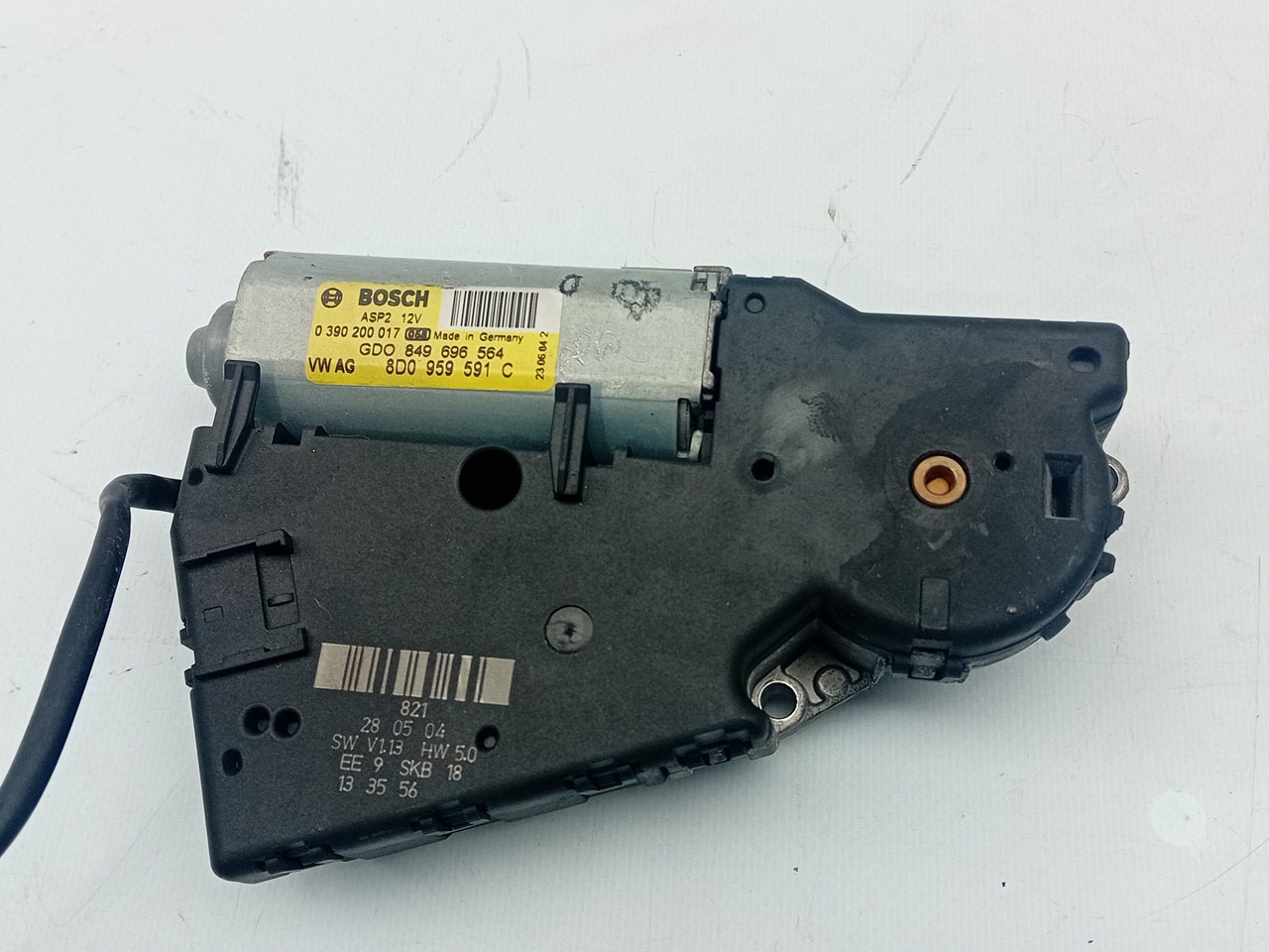 Motor do teto de abrir VOLKSWAGEN Touareg (7L) Imagem-1