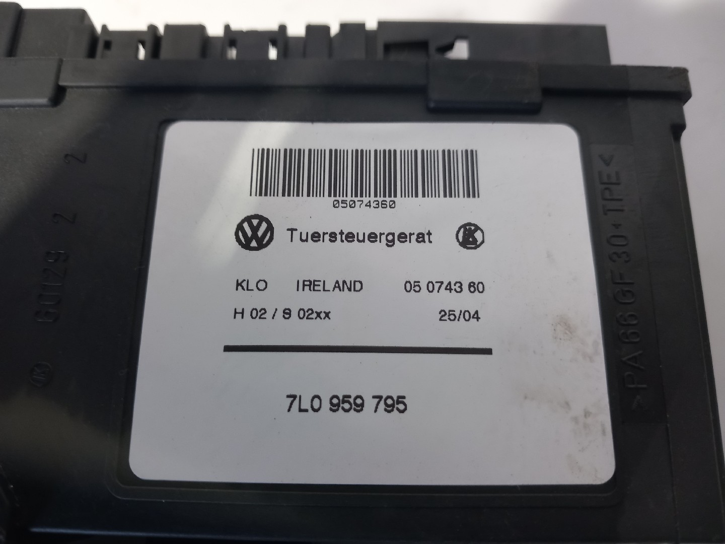 Motor vidro trás direito VOLKSWAGEN Touareg (7L) Imagem-3