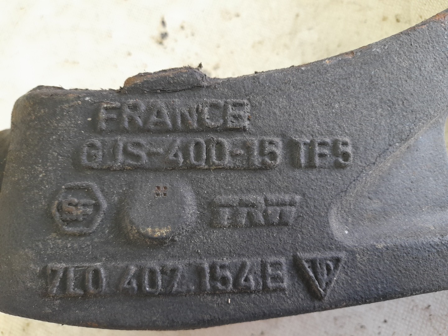 Bras de suspension Avant Droite VOLKSWAGEN Touareg (7L) Imagem-3