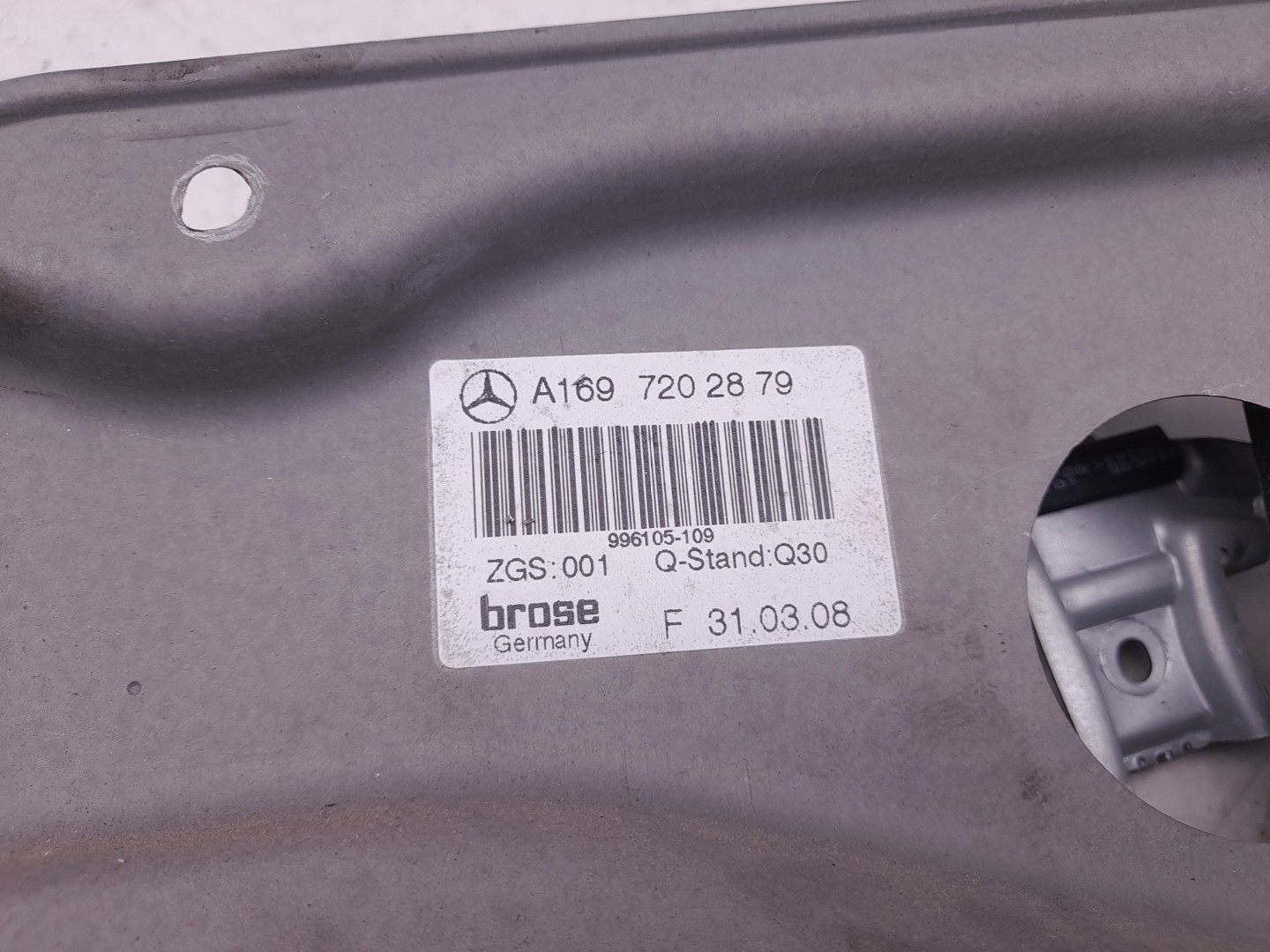 Lève-vitre avant Droite MERCEDES-BENZ Classe A (W169) Imagem-2