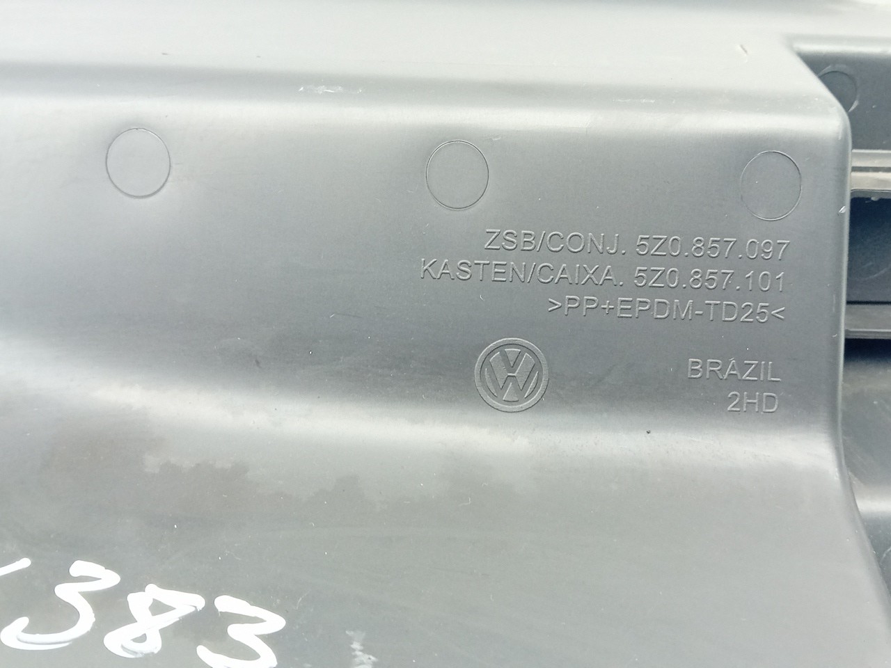 Glove Box / Compartment VOLKSWAGEN Fox (5Z1, 5Z3, 5Z4) Imagem-3