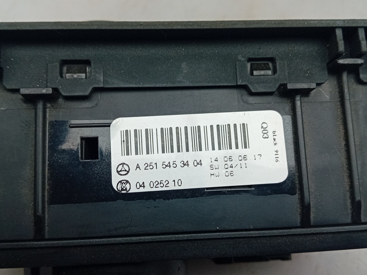 Módulo interruptor luz MERCEDES-BENZ Classe R (W251, V251) Imagem-3