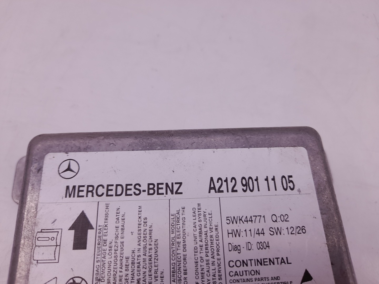 Centralina airbag MERCEDES-BENZ Classe E (W212) Imagem-2