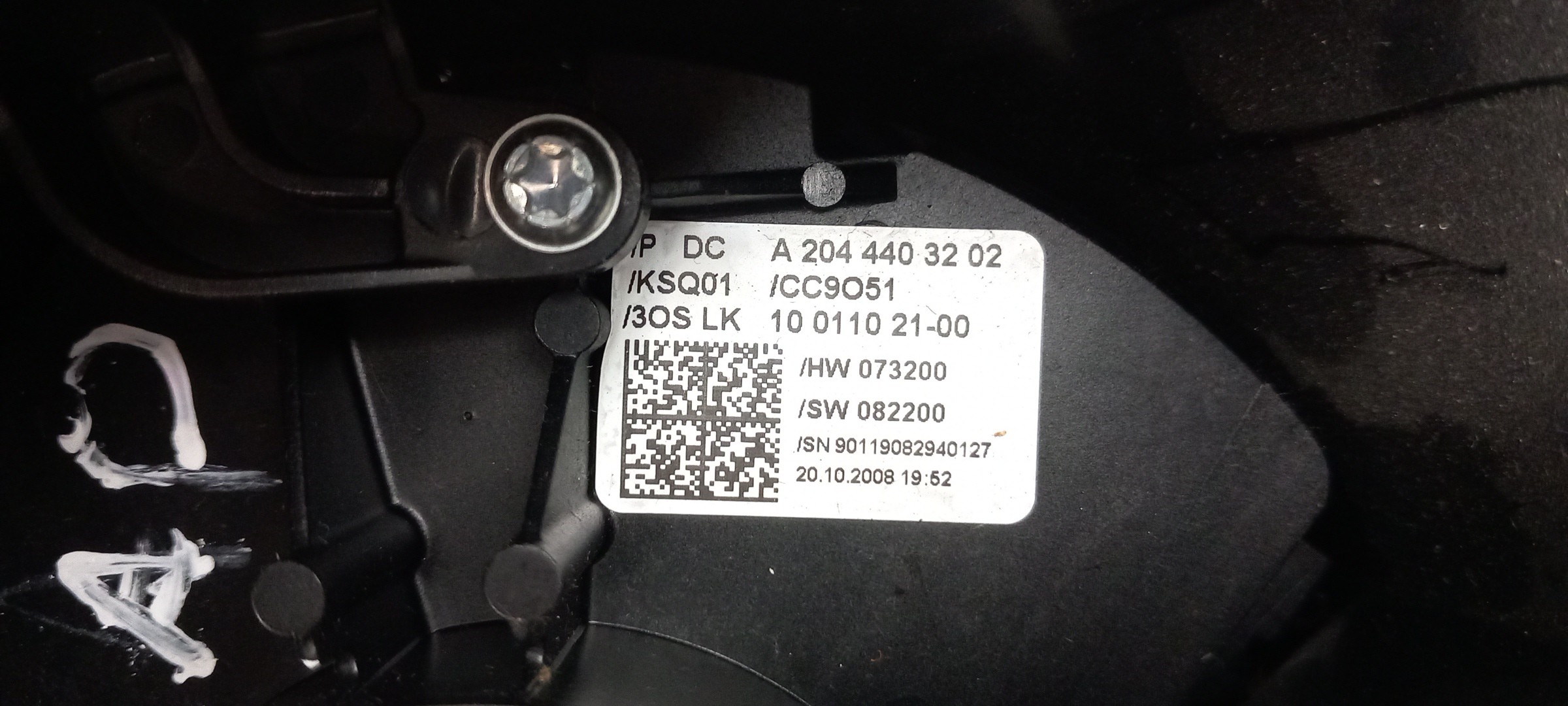 Ruban d'airbag MERCEDES-BENZ Classe C (W204) Imagem-4