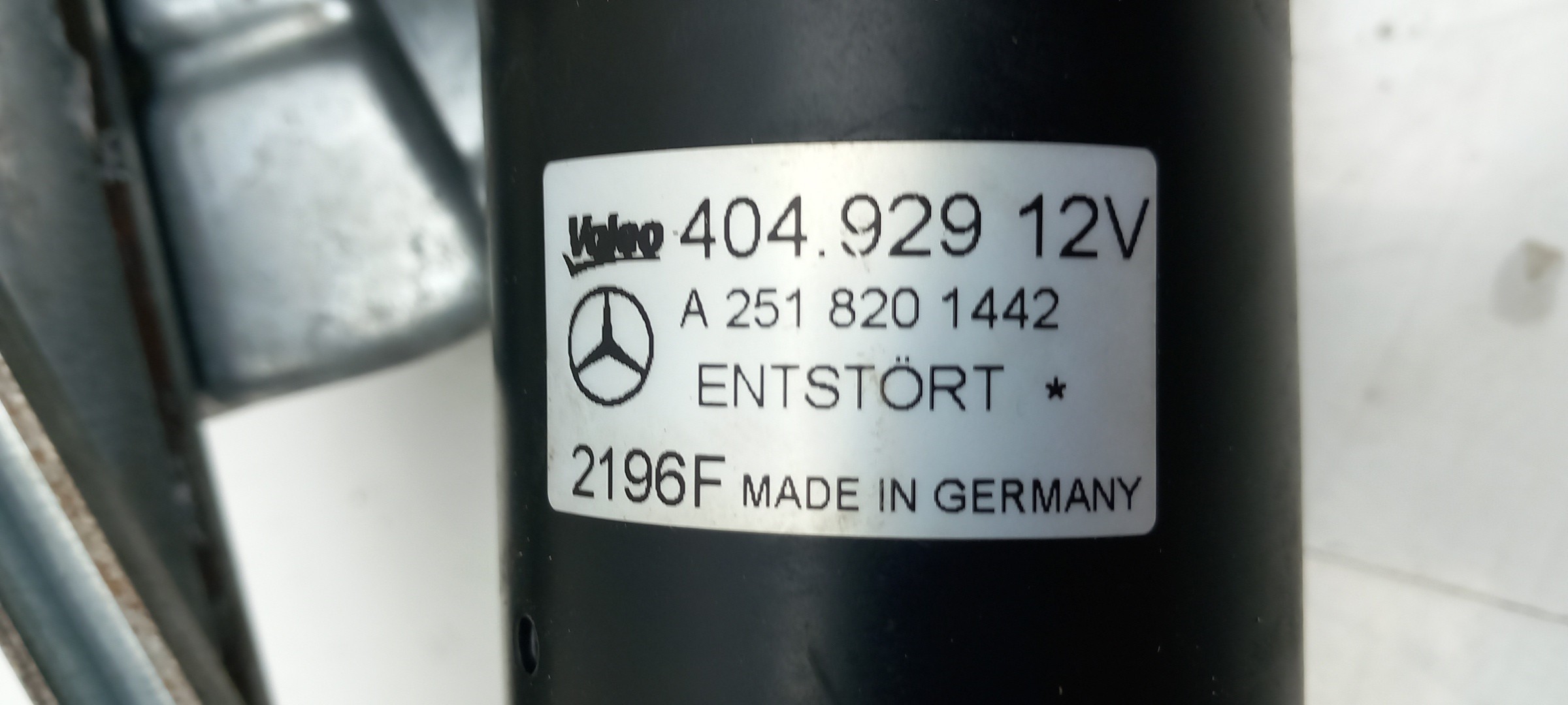 Motor limpa vidros frente MERCEDES-BENZ Classe R (W251, V251) Imagem-3