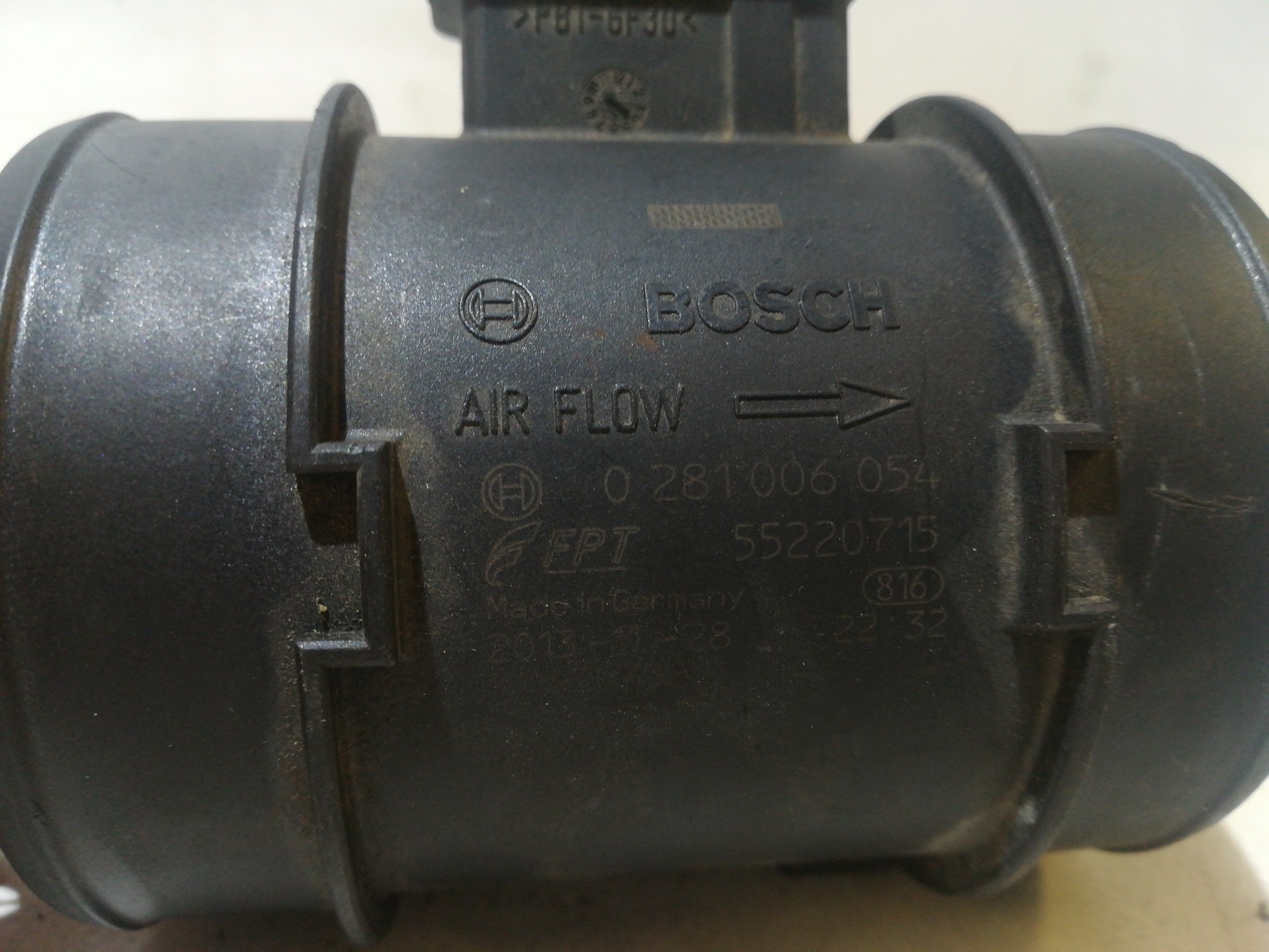 Mass Air Flow Sensor (MAF) FIAT Fiorino Furgão/Combi (225_) Imagem-2