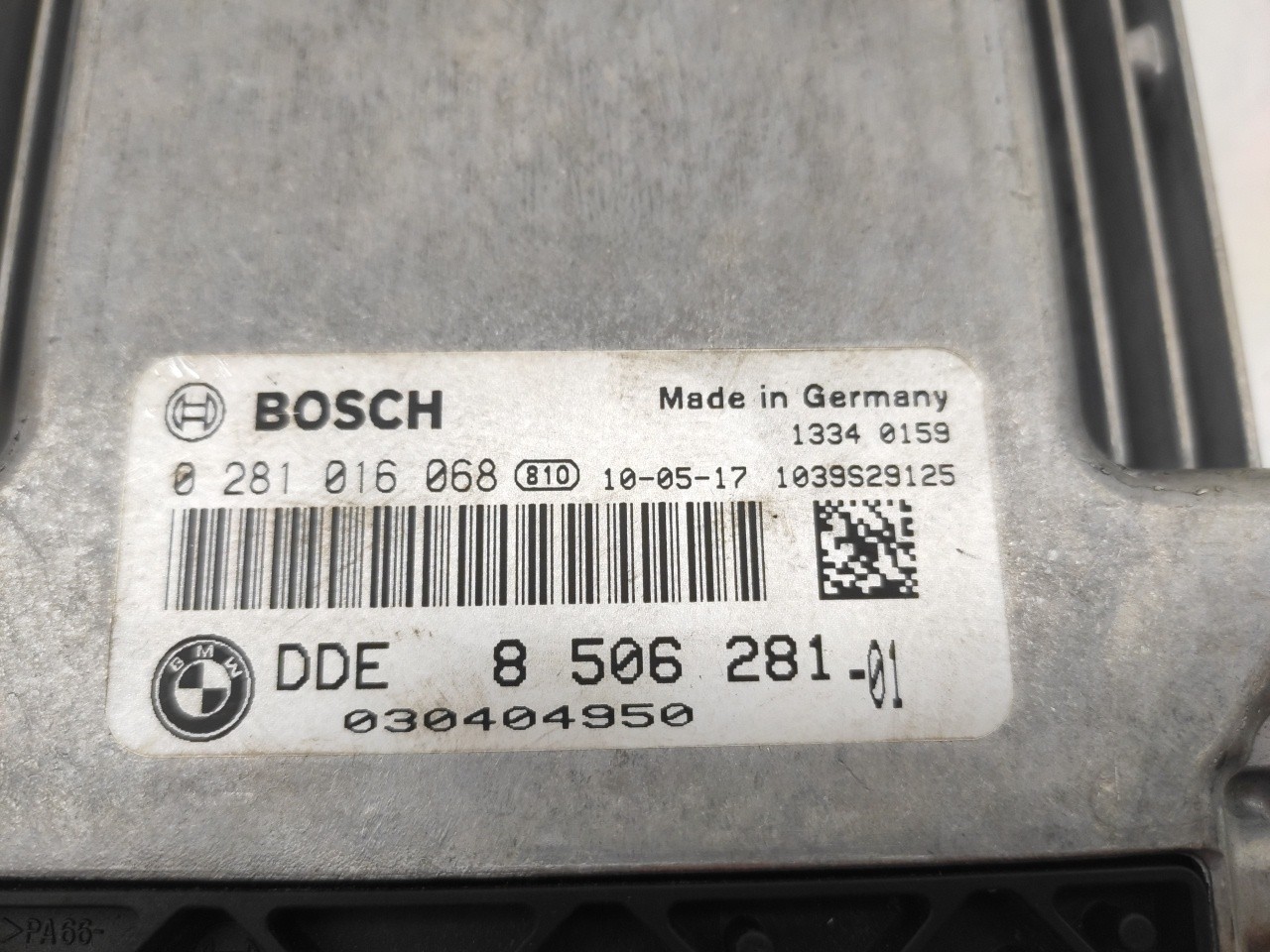 Centralita motor / ECU BMW 1 (E87) Imagem-2