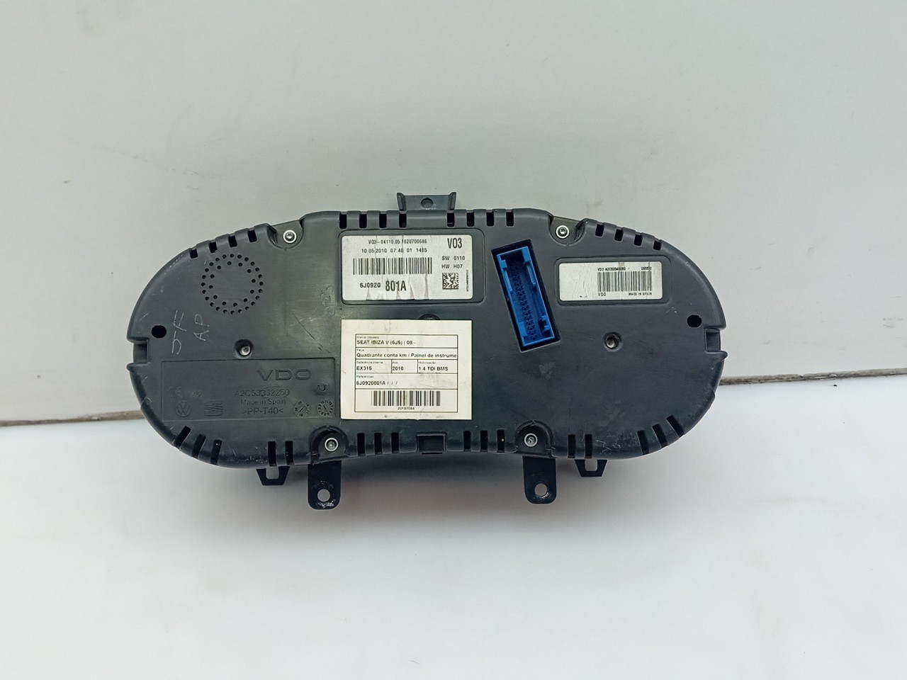 Instrument cluster SEAT Ibiza IV (6J5, 6P1) Imagem-1