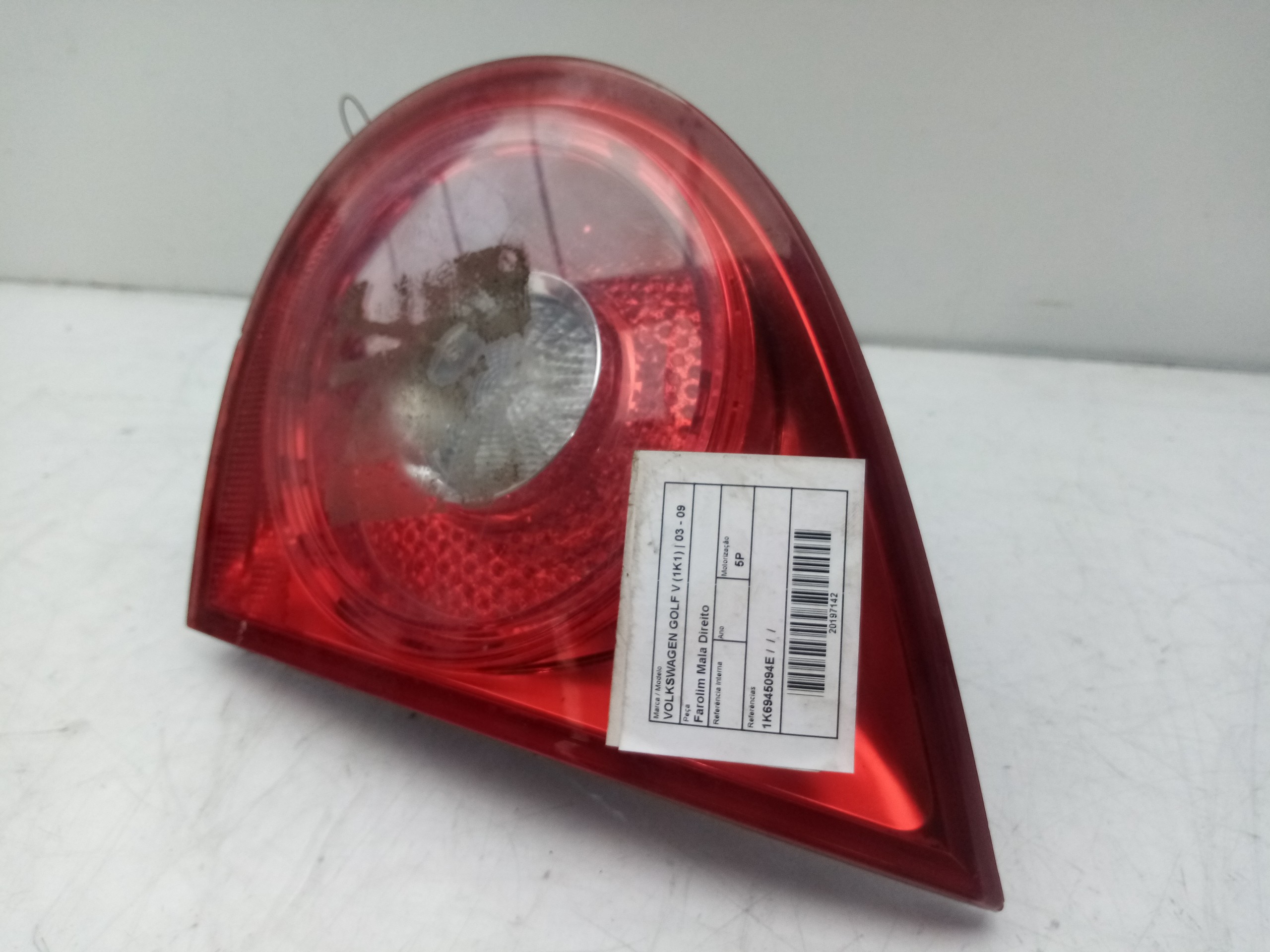 Right Tailgate light VOLKSWAGEN Golf Plus Van (521)