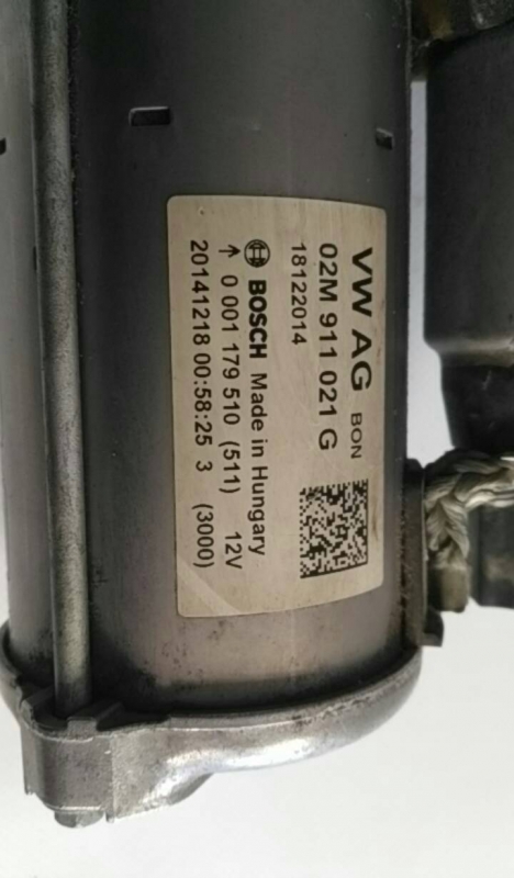 Motor de arranque SKODA Fabia II Hatchback (542, 5J) Imagem-2