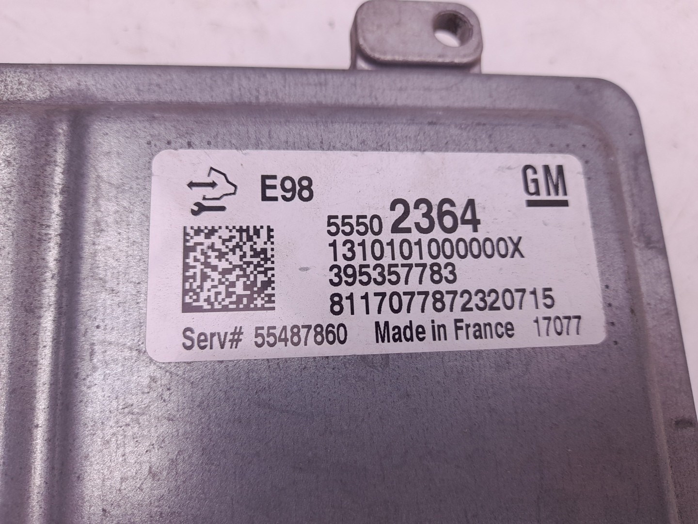 Centralina motor / ECU OPEL Corsa E Imagem-2