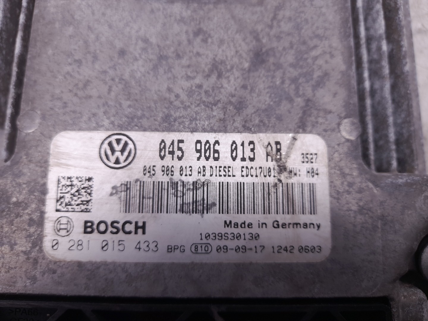 Engine control unit / ECU SEAT Ibiza IV (6J5, 6P1) Imagem-2