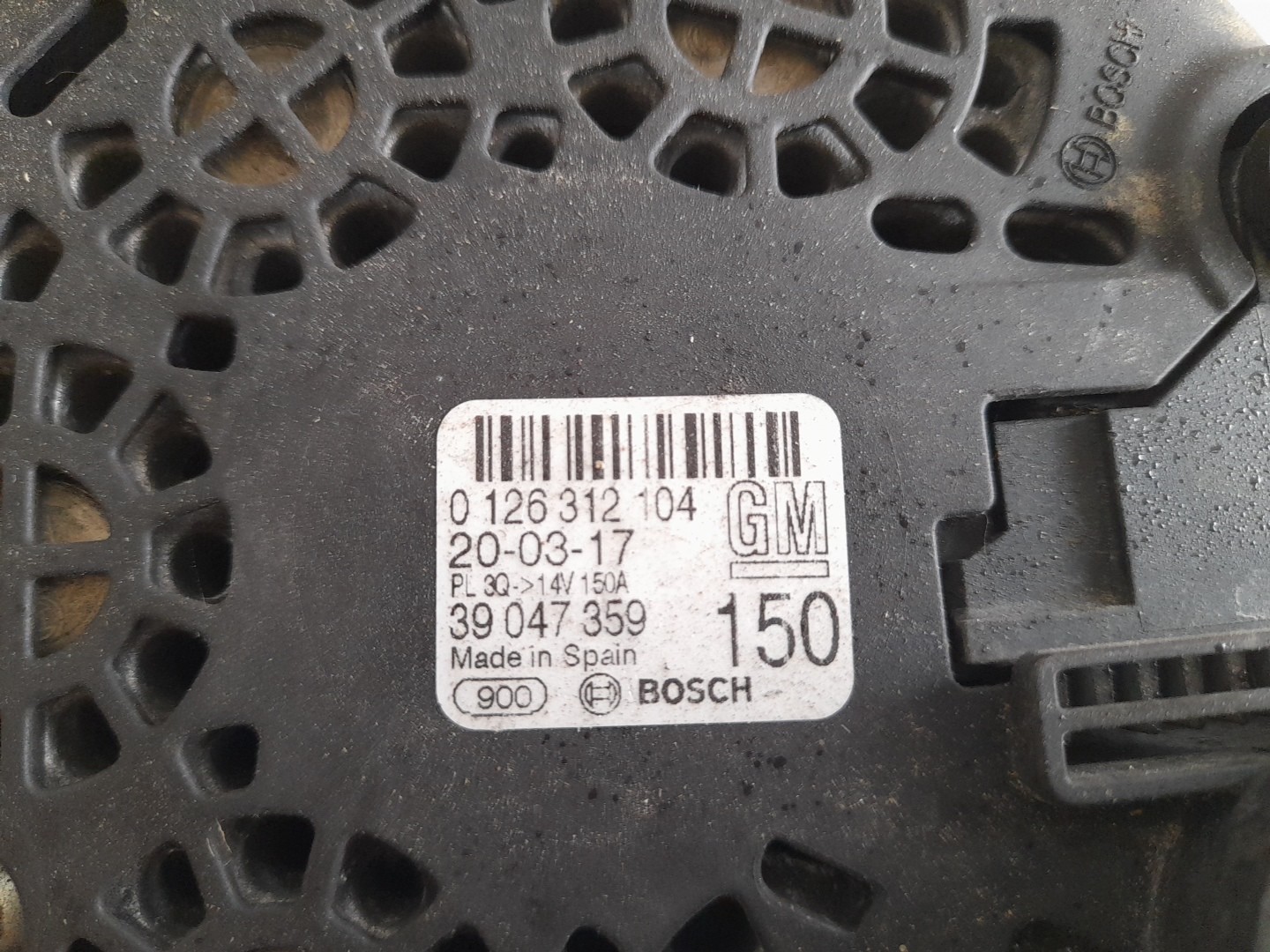 Alternador OPEL Corsa E Imagem-2