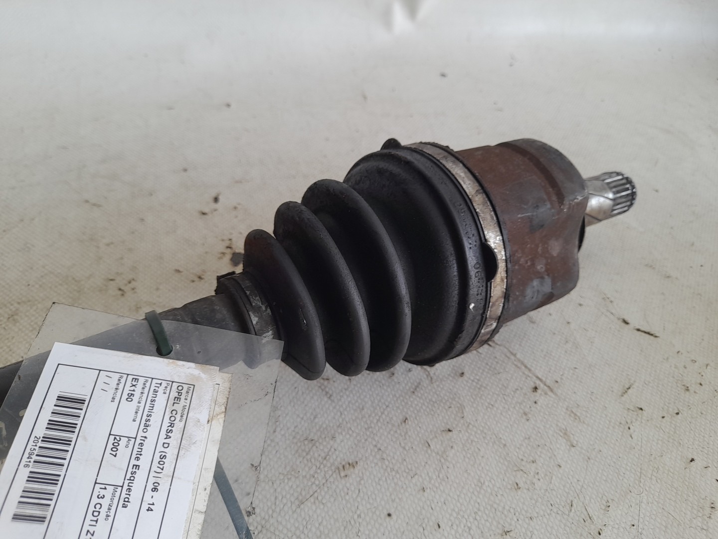 Transmisión Delantera Izquierda OPEL Corsa D Imagem-2
