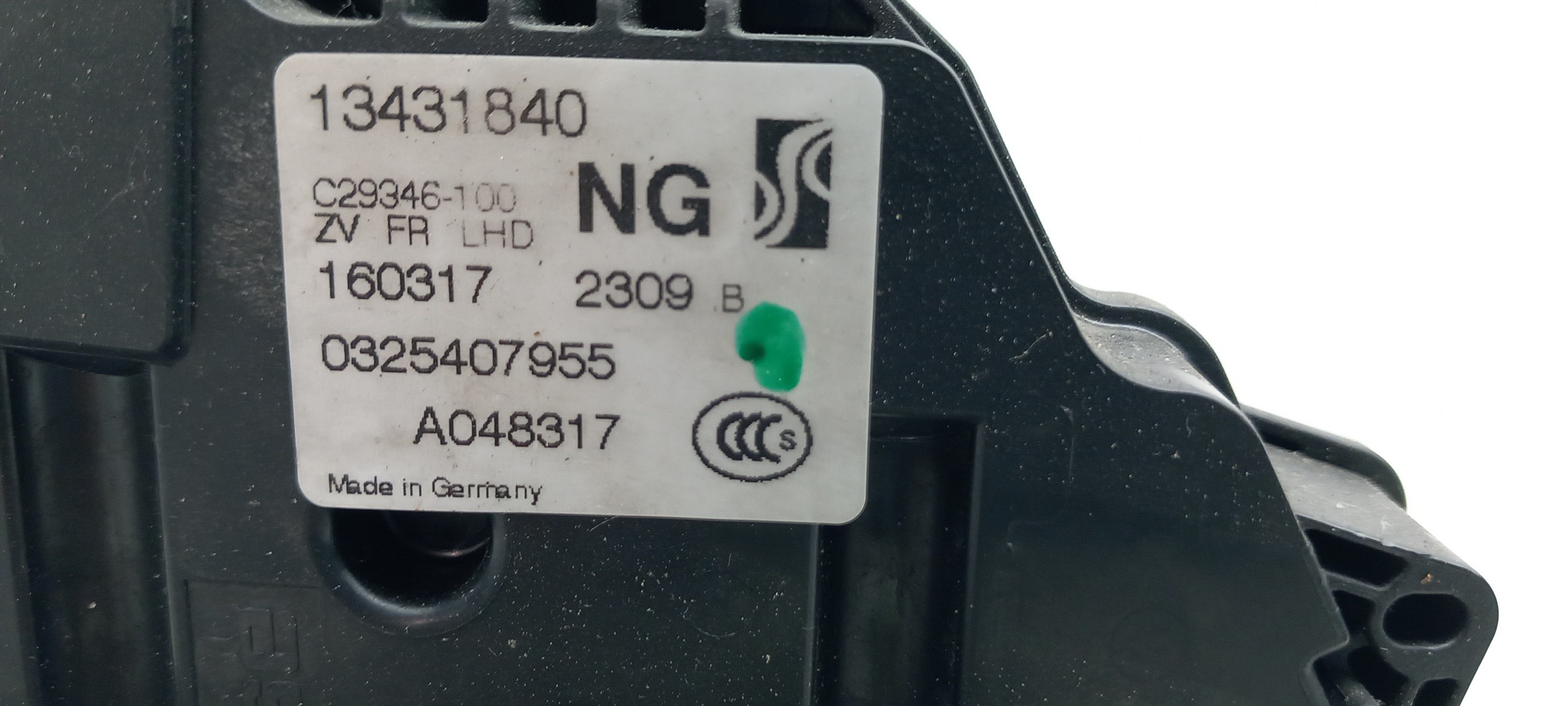 Front Right Door Lock OPEL Corsa E Imagem-2