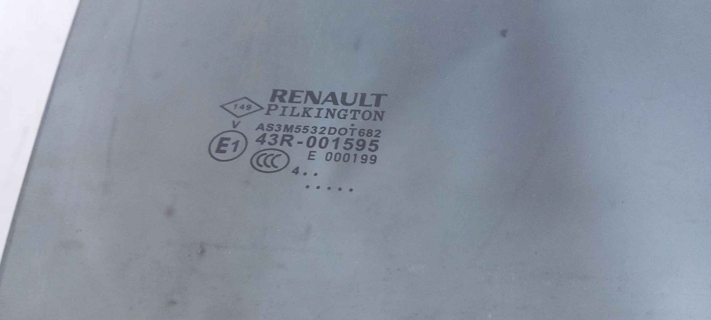 Vitre porte arrière Droite RENAULT Captur (J5_) Imagem-1