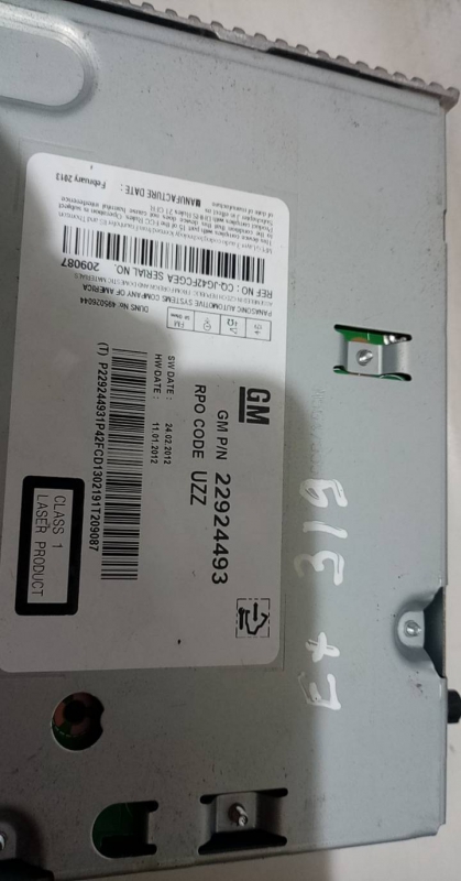 Radio / autorradio OPEL Astra J Imagem-1