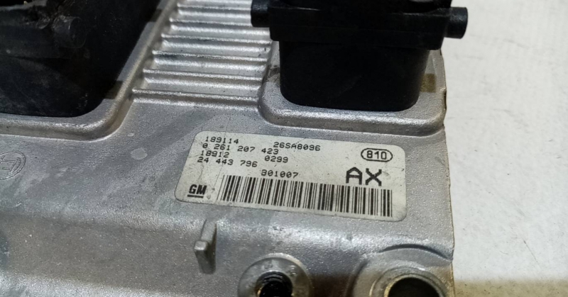 Centralina motor / ECU OPEL Corsa C Imagem-1