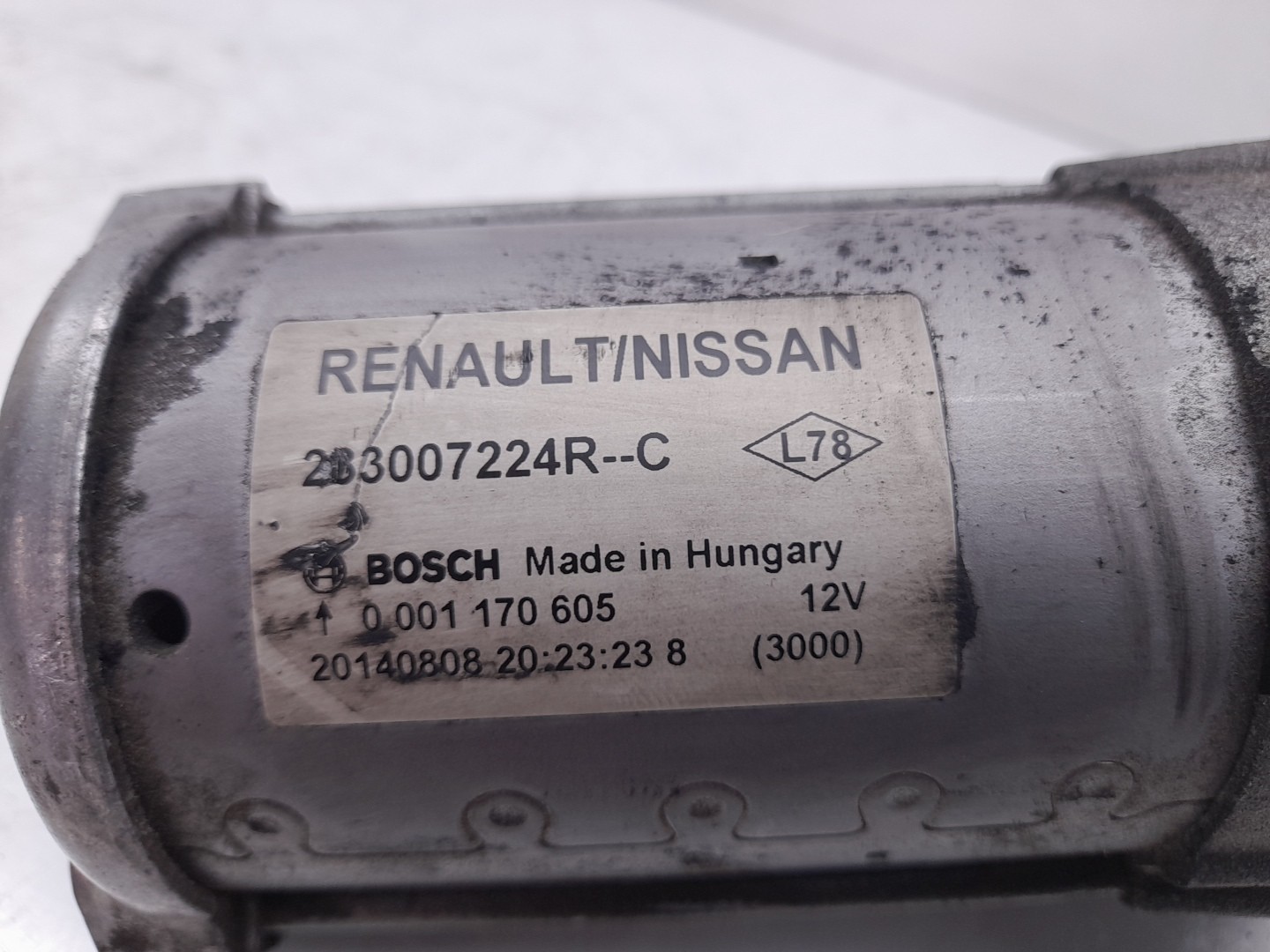 Starter Motor NISSAN Qashqai II (J11) Imagem-3