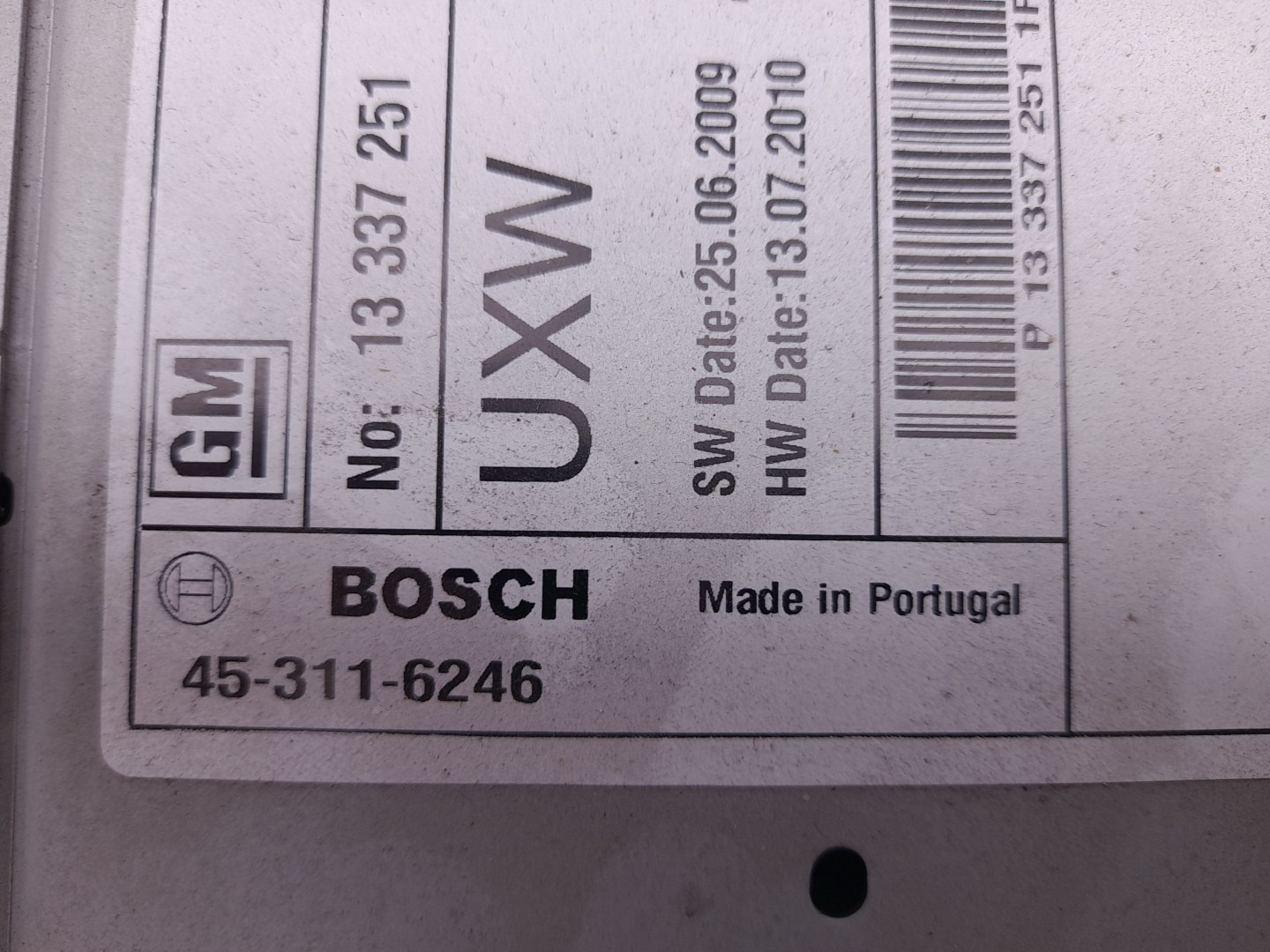 Radio / autorradio OPEL Insignia A (G09) Imagem-3