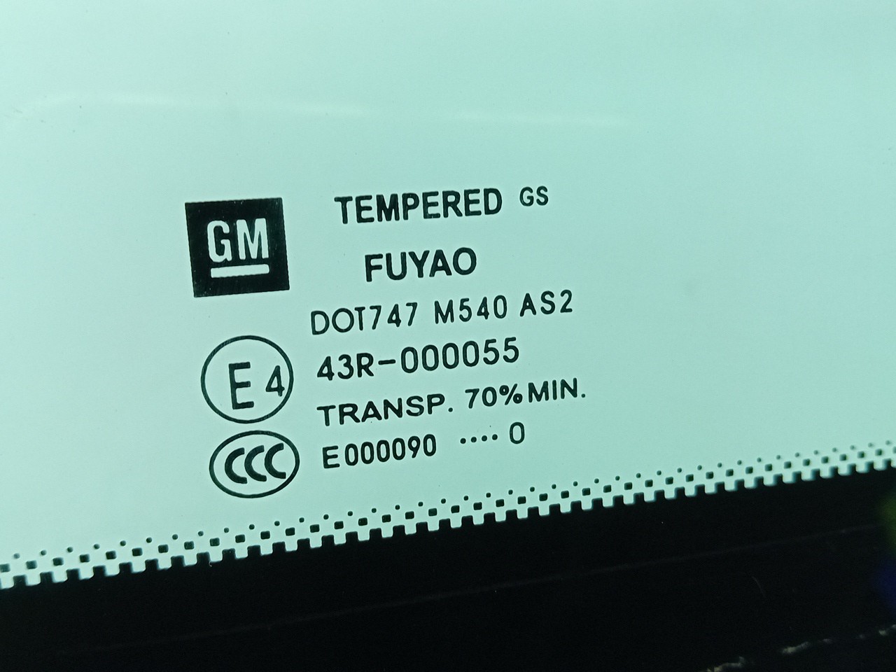 Vidro triangular da porta trás esquerdo OPEL Insignia A (G09) Imagem-1
