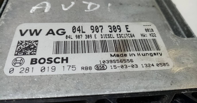 Engine control unit / ECU AUDI A3 Sportback (8VA, 8VF) Imagem-2