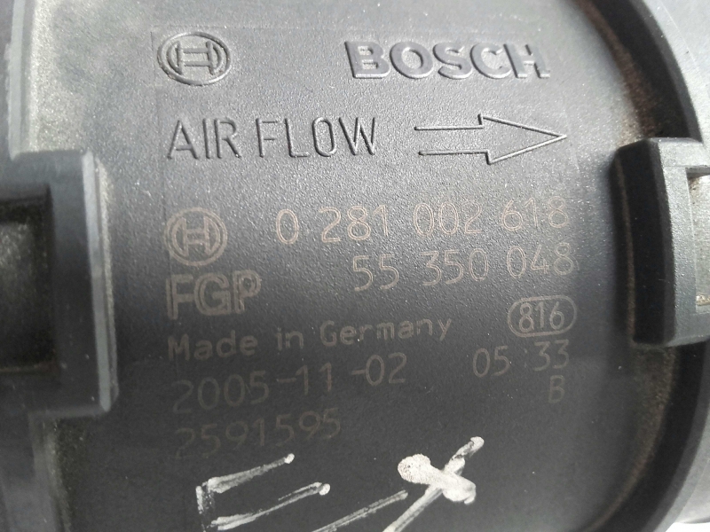 Débitmètre d'air massique (MAF) OPEL Vectra C Imagem-1