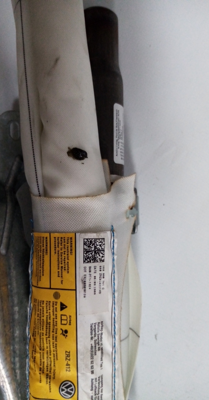 Left Curtain Airbag VOLKSWAGEN Golf V Variant (1K5) Imagem-1