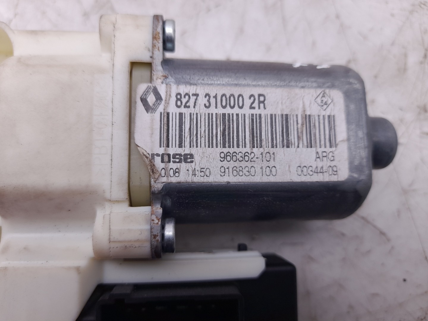 Right Rear  Door Window Regulator Motor RENAULT Megane III (BZ0_) Imagem-3