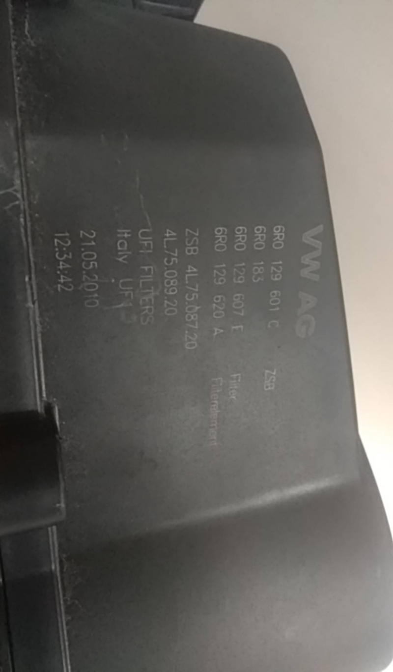 Caja filtro aire VOLKSWAGEN Polo (6R, 6C) Imagem-1