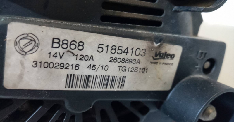 Alternatore FIAT Punto Evo (199_) Imagem-2