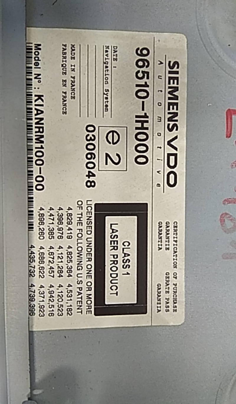 Radio / autorradio KIA Ceed (ED) Imagem-1